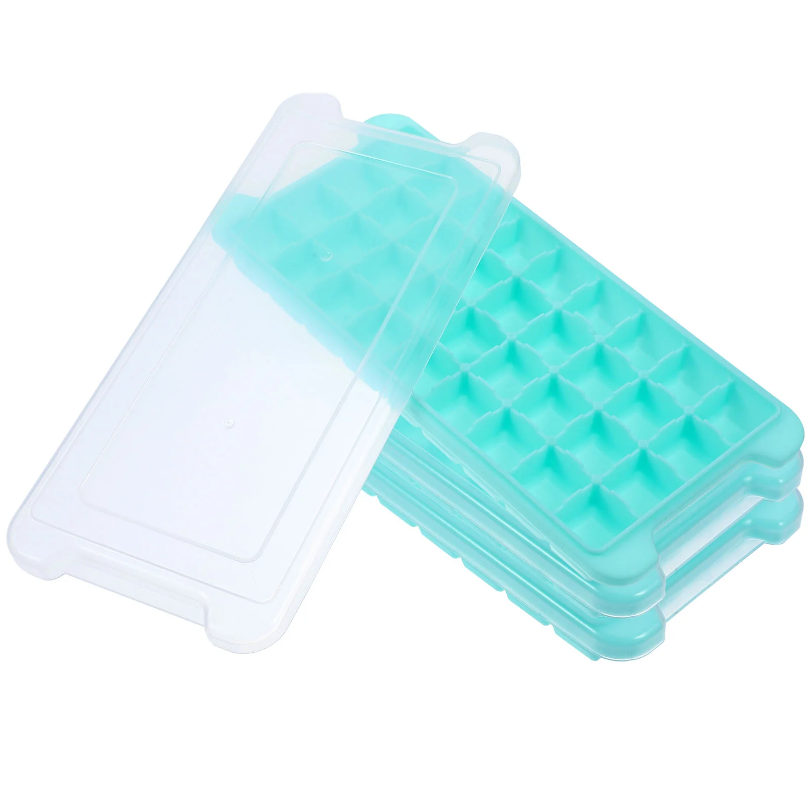 

House Ice Cube Mold Making Tray Small Trays Silicone Convenient Freezer Machine