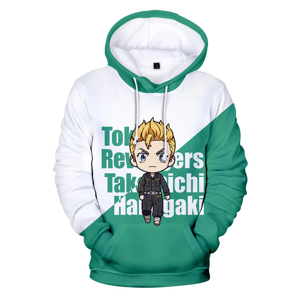 

2021, милые кавайные мужские толстовки с принтом «Токийский мстители», свитшоты для женщин и подростков, Мужской Женский костюм для косплея, п...