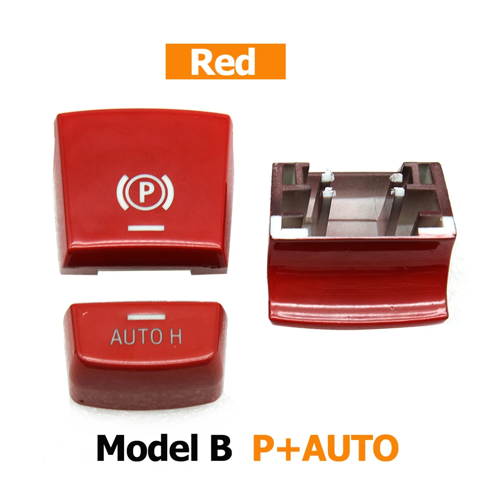 

Электронный переключатель стояночного тормоза P, крышка кнопки автоматического H для BMW 5 6 7 X3 X4 X5 X6 F01 F02 F07 F10 F06 F25 F26 F15 F16