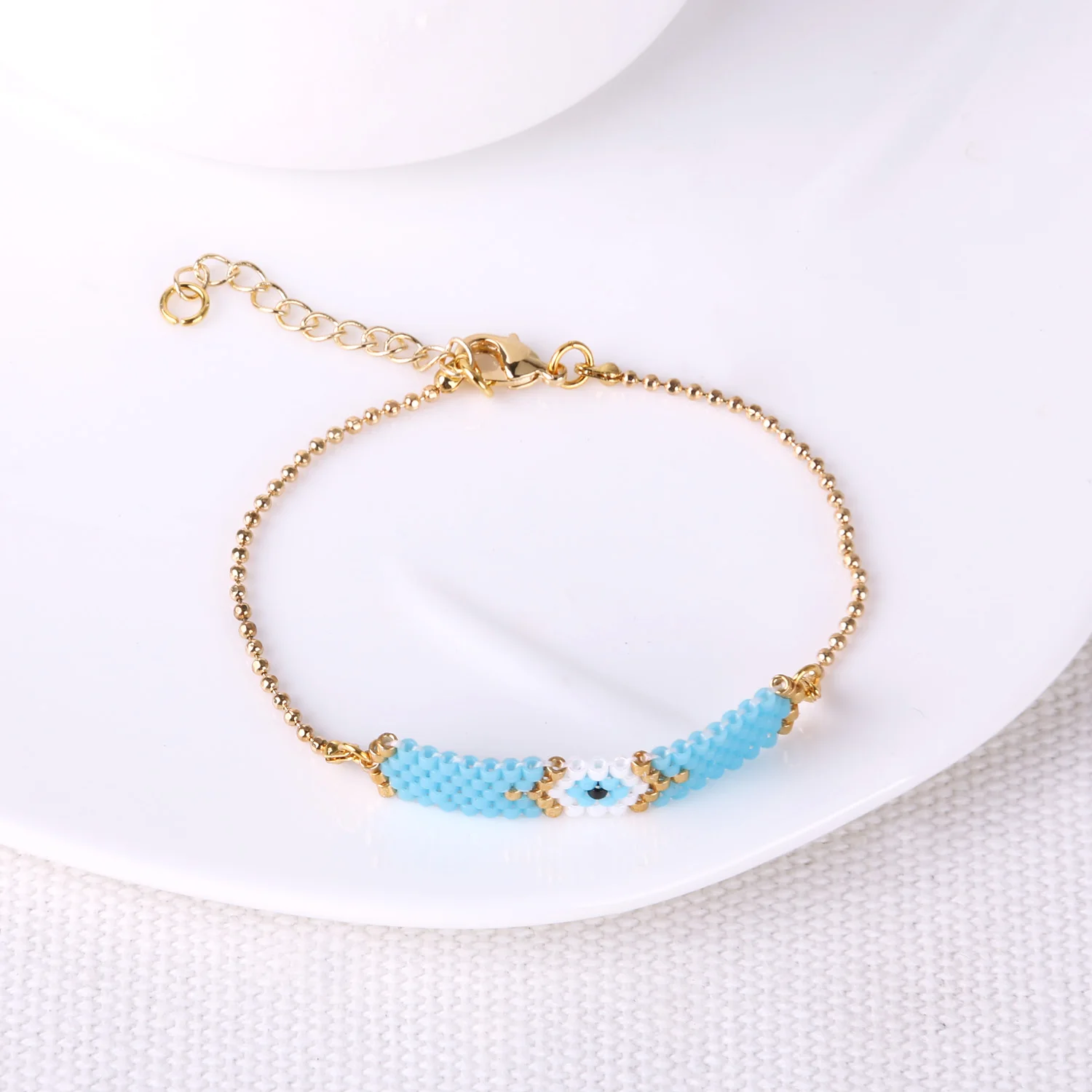 

KELITCH Fashion Friendship Bangles Miyuki Beads New Bracelets Women Handmade Pearl Bracelet Adjustable Charm Jewelry Wholesale
