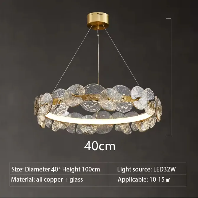 

Люстра HomeLover Barclay стеклянная