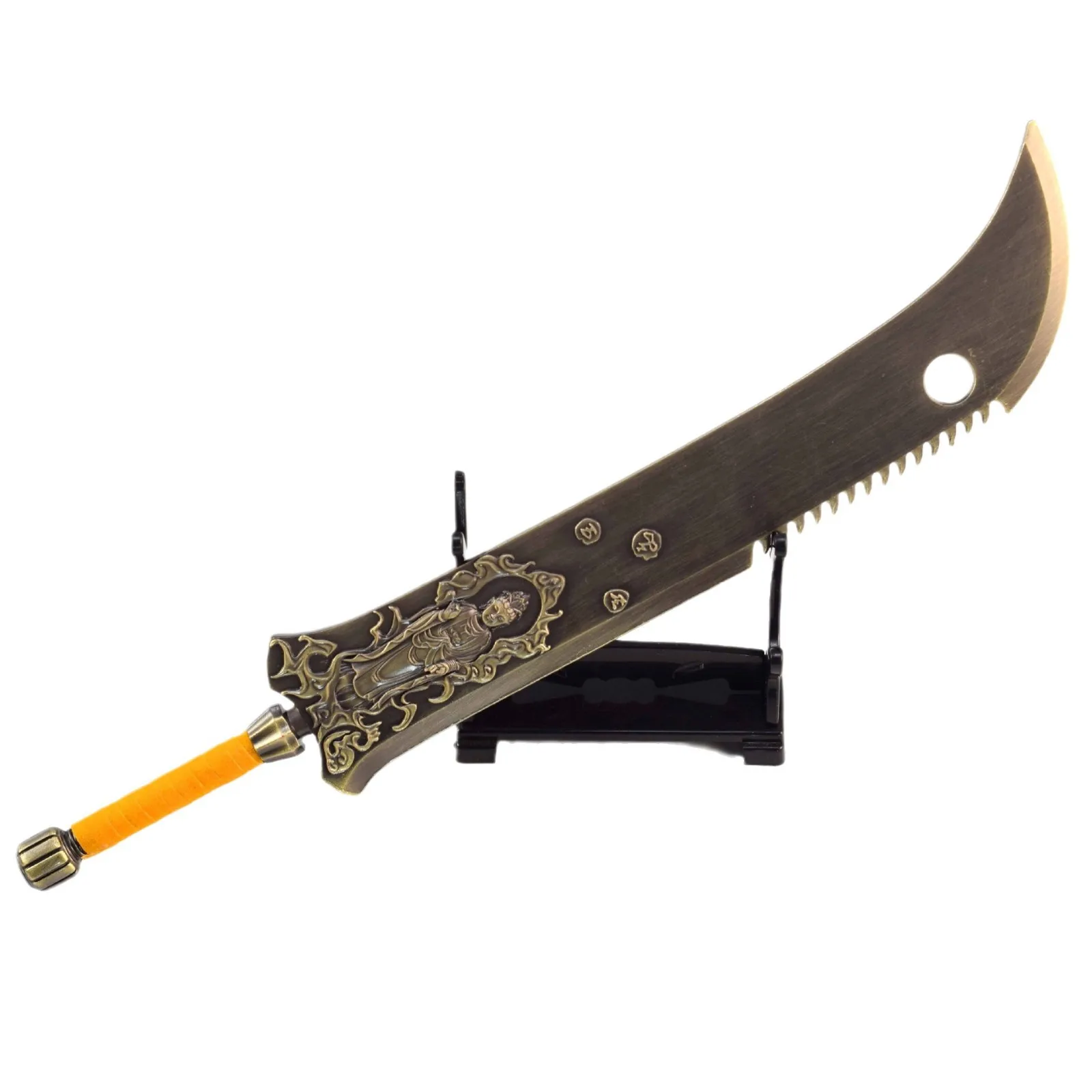 25 см Модель оружия Иньху Палаш украшение черный миф: Wukong игровая периферия