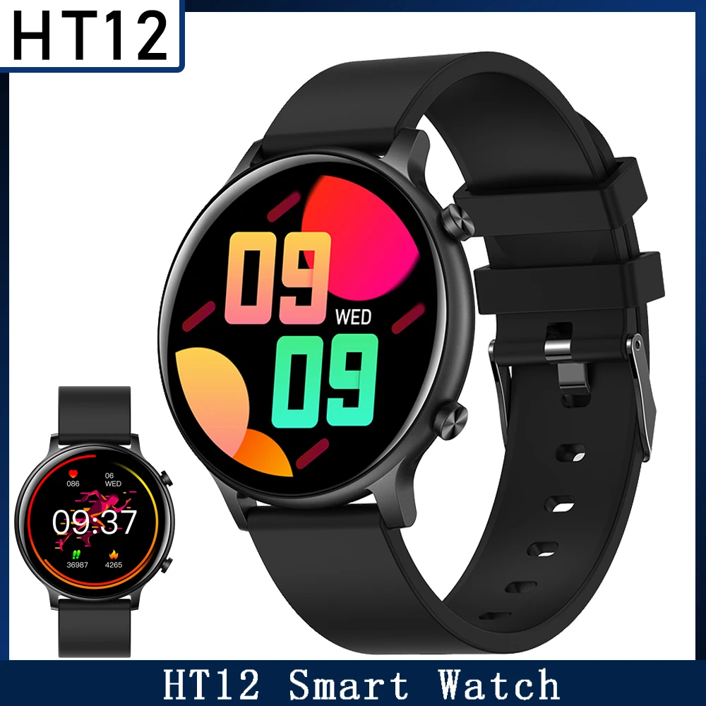 

HT12 Smartwatch BT Call Sport Fitness Smart Watch Heart Rate Blood Pressure Detection IP67 Waterproof For Android IOS Reloj