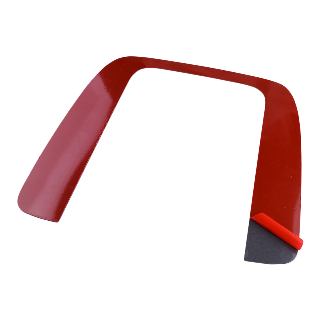 Черная рамка центральной консоли из углеродного волокна отделочная крышка