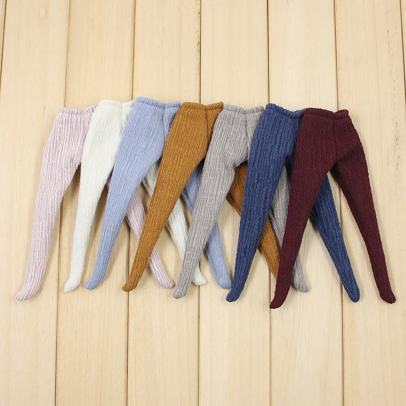 

BJD doll clothes are suitable for Blythe size leggings tights autumn pants 7 colors into doll accessories