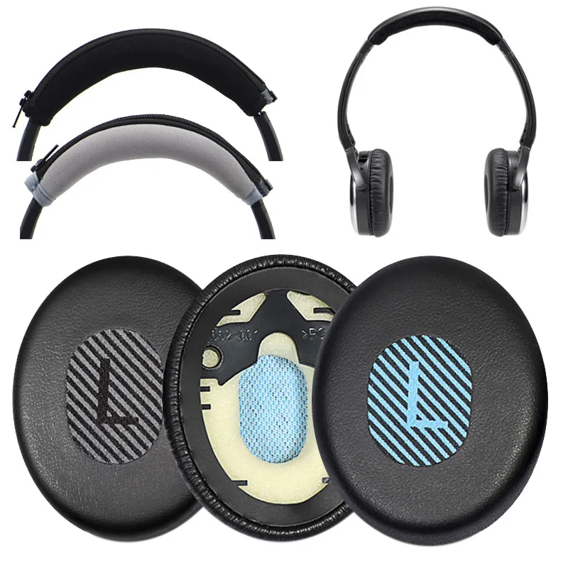 

Replacement Earpads Ear Pads Foam Cushions Cover For bose QC3 OE/ON-EAR OE1 Headphones Headset Earphone Cases