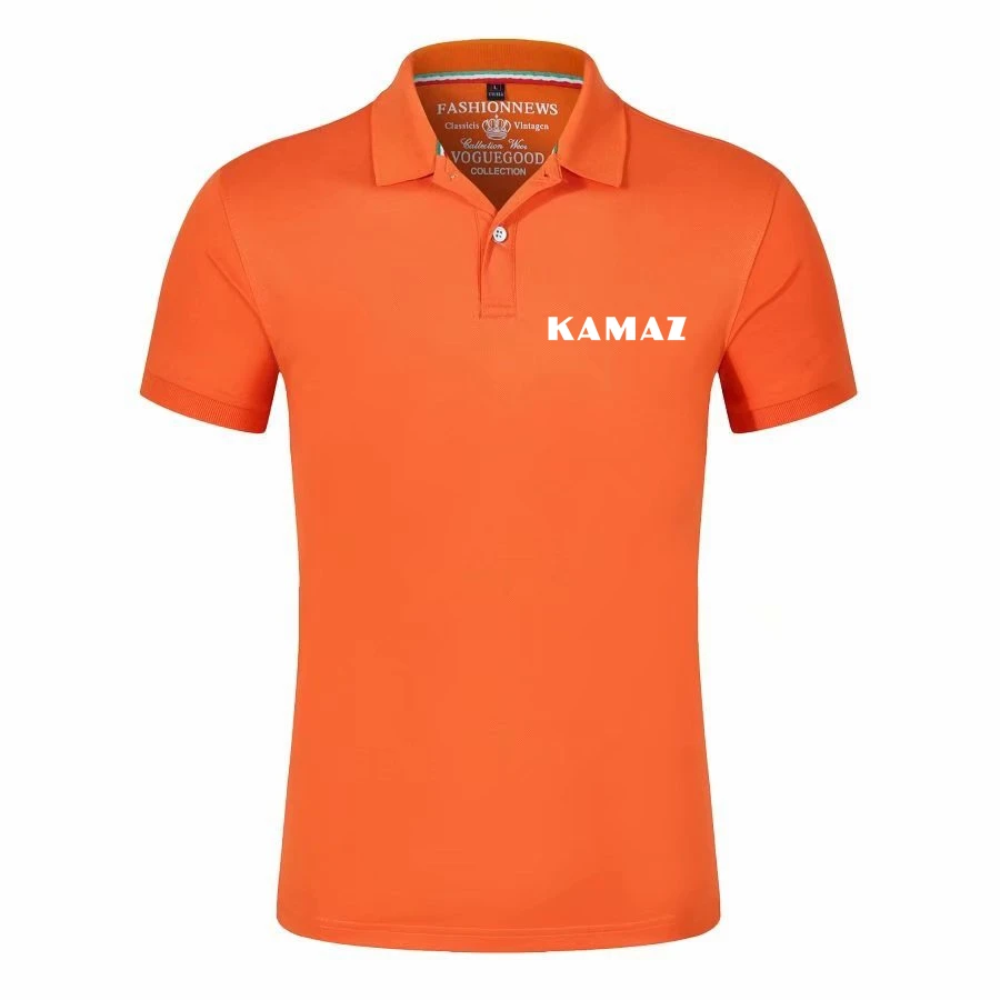 2022 модная новая дизайнерская рубашка с принтом логотипа KAMAZ популярная Стильная