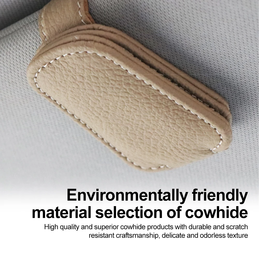 Автомобильный солнцезащитный козырек зажим для очков чехол карт авто держатель