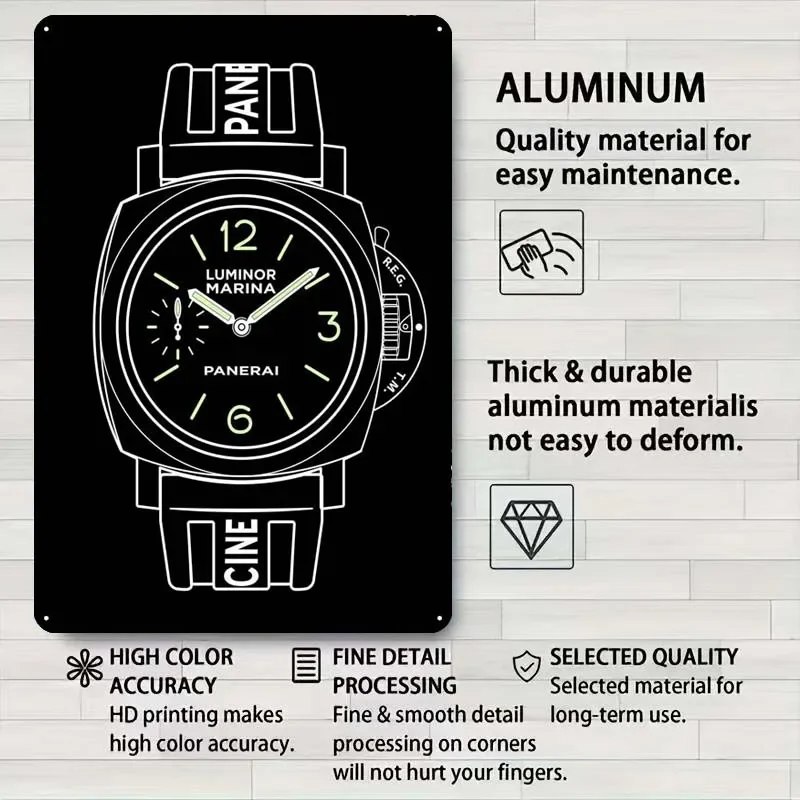 Подсветка Luminor Marina металлический плакат ржавчины украшение для стен декор