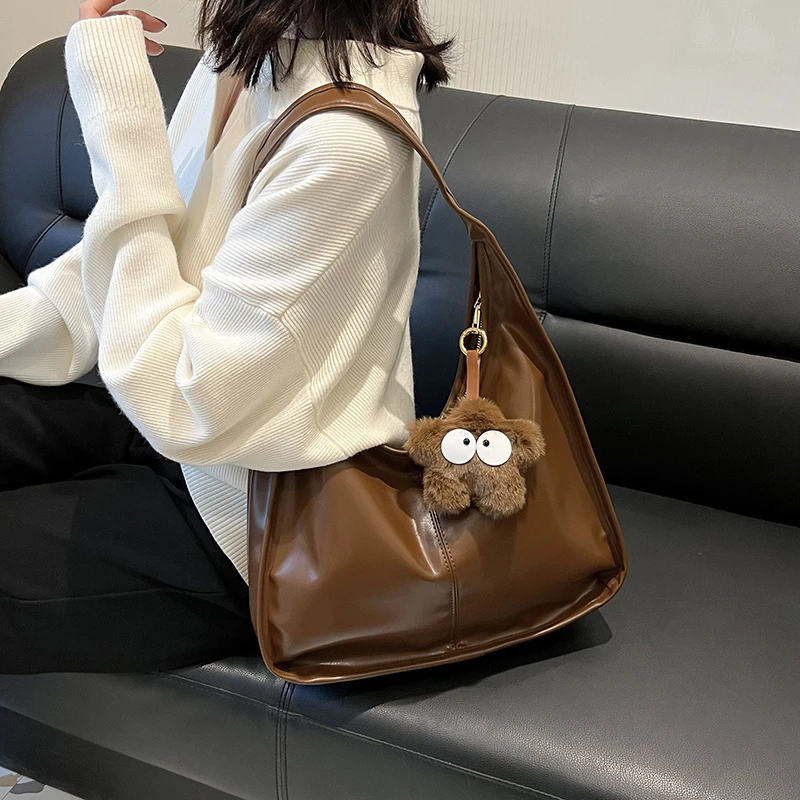 

ELM BAY|One Shoulder Bag New Autumn And Winter High-class Texture Small Number Of Versatile Commuter Tote Large Capacity Bag