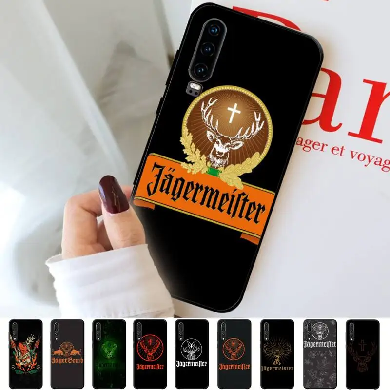 

Jagermeister logo Phone Case for Huawei P30 40 20 10 8 9 lite pro plus Psmart2019