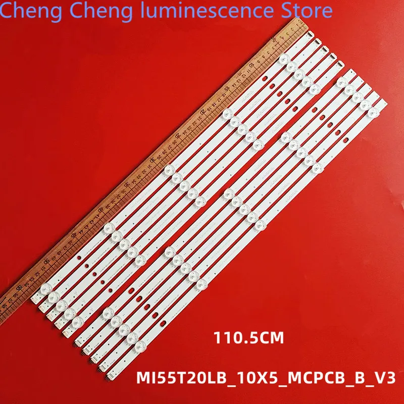 Оригинал для Xiaomi Φ осветительная полоса 5 110,5 см 10 светодиодов 100% Новинка