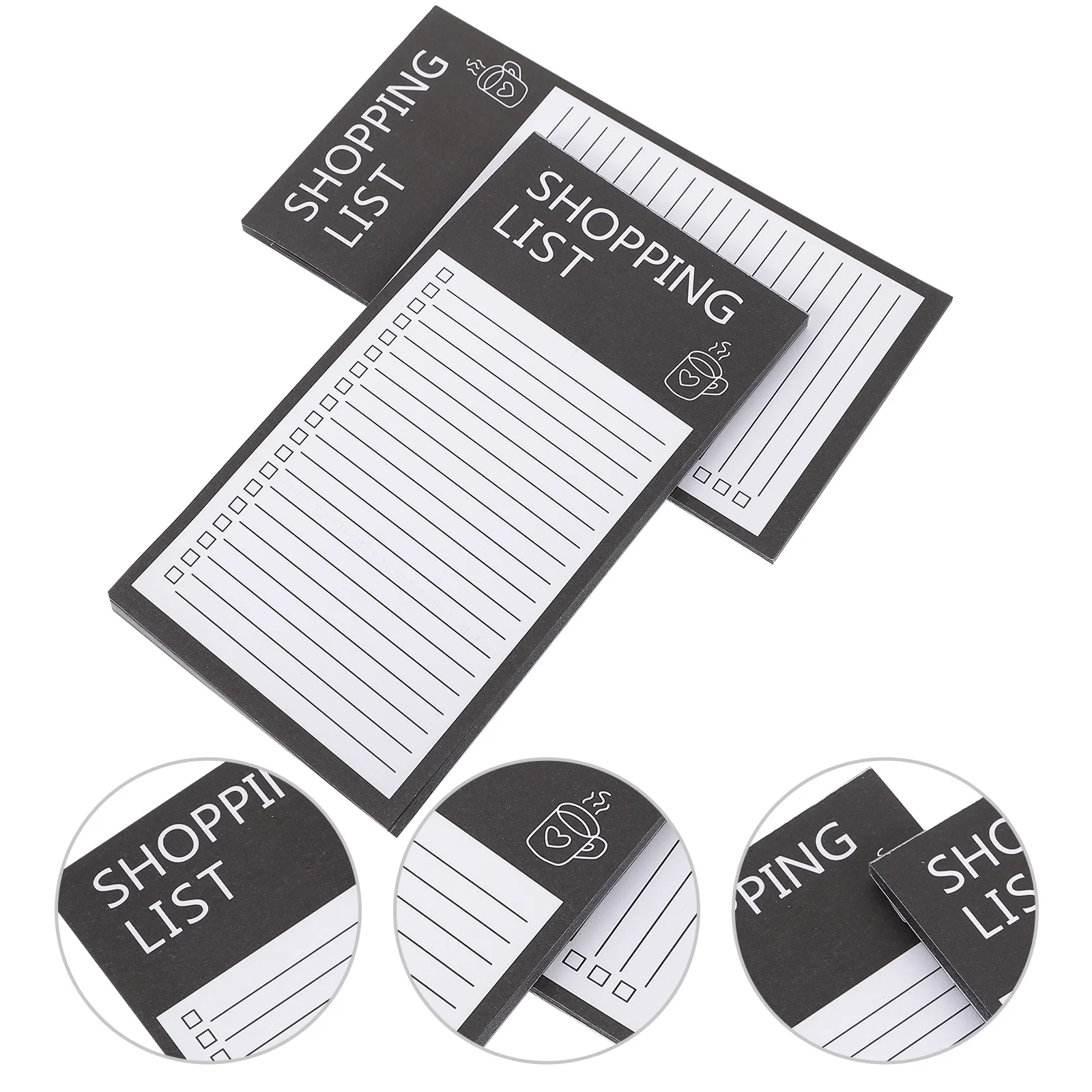 

2 Books Handheld Shopping Listones Para Manualidades Fridge Notepad Paper Daily