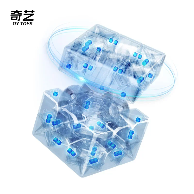 Пикуб QiYi M PRO Elite 3x3 Магнитный Магический Куб Без Наклеек Скоростная