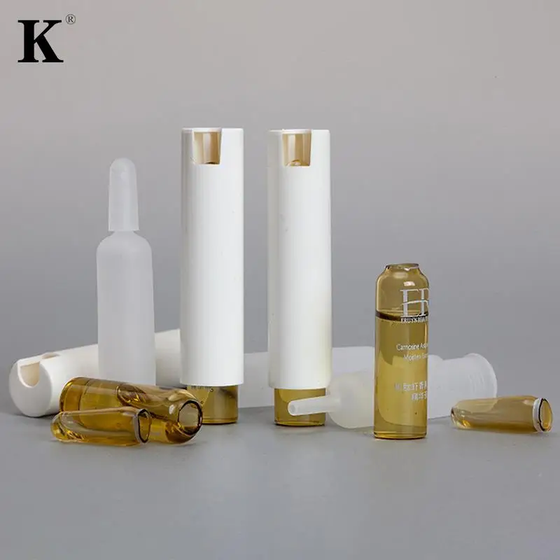 

1/2pcs White Glass Ampoule Bottle Opener For Nurse Bottle Cutting Device The Vial Bottle And Injection Diverter