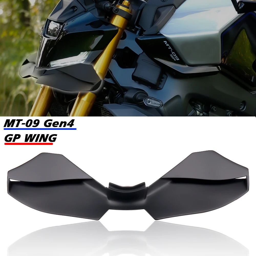 Для YAMAHA MT-09/SP GP WING DOWNFORCE NAKED передние спойлеры MT09 GEN 4 2024 2025 передний спойлер нижний