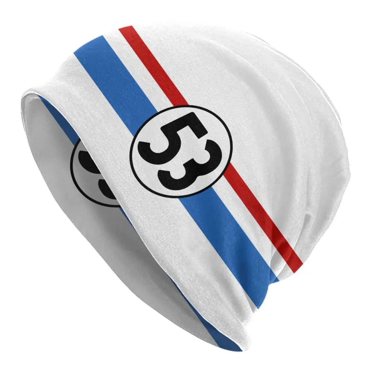 

Классические гоночные автомобили Herbie 53 шапочки облегающие шапки крутые зимние теплые мужские женские вязаные Шапки Взрослые головные уборы