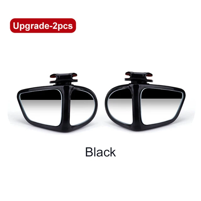 

360 градусов HD Зеркало для слепых зон, регулируемое автомобильное выпуклое зеркало заднего вида для автомобиля, широкоугольные поворотные зеркала для парковки