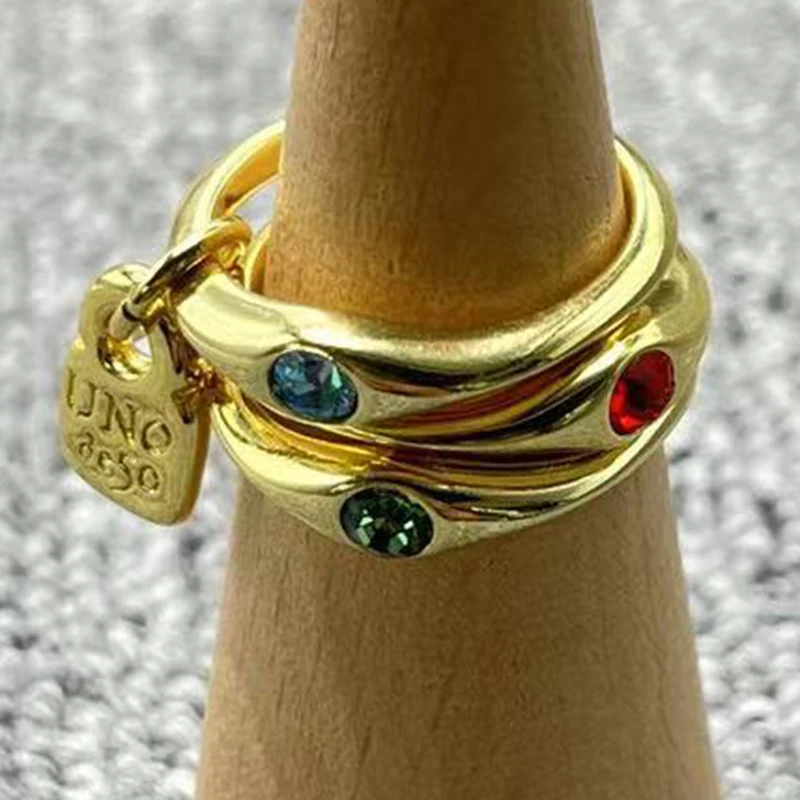 

Лидер продаж, оригинальное модное изысканное кольцо из серебра 925 пробы с гальваническим покрытием, романтическое кольцо, подарок для женщин в Европе и Америке