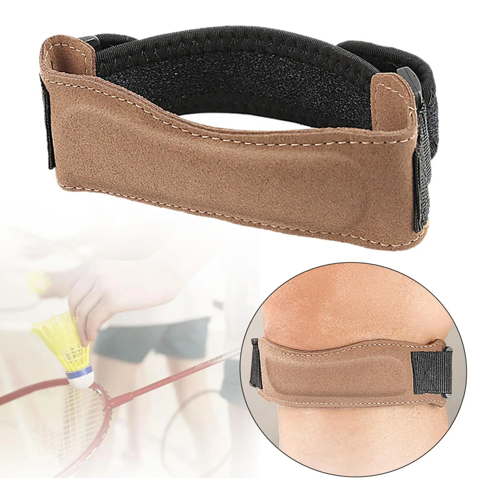 Коленный ремень надколенника противоударный поддерживающий для сухожилий