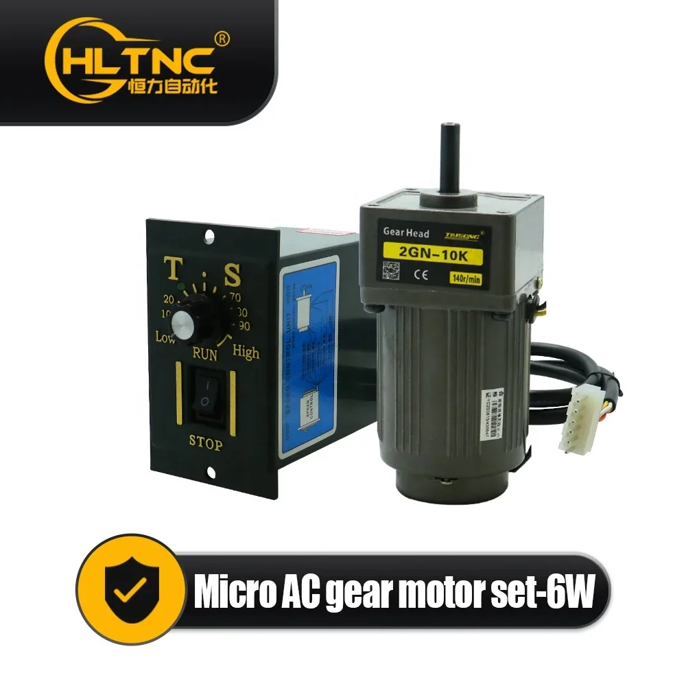 Однофазный электродвигатель 0-470 об/мин 110 В 220 30 маленький переменного тока 6 Вт