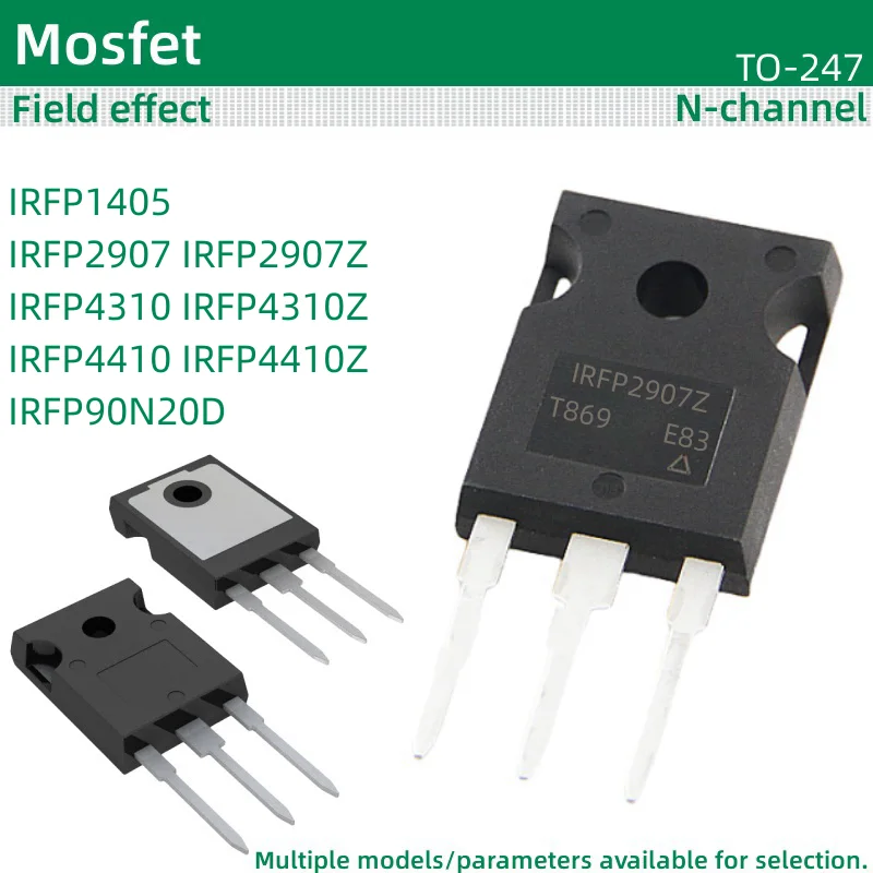 5pcs/lot MOS field-effect TO-247 package IRFP1405 IRFP2907 IRFP2907Z IRFP4310 IRFP4310Z IRFP4410 IRFP4410Z IRFP90N20D