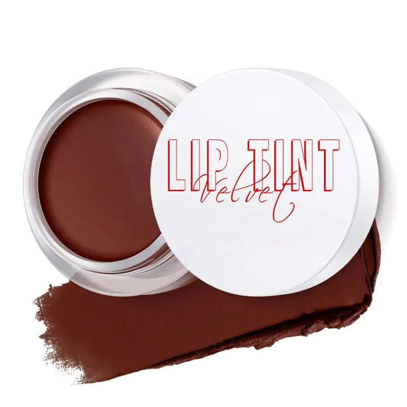 

Matte Velvet-hazy Matte Dual-Use Cheek Lip Matte Lip Clay Unique Packaging More Pigment Ooze Texture Light Silky Mud