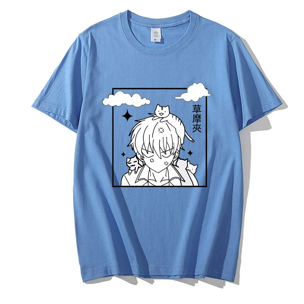 Футболка женская/мужская оверсайз в стиле Харадзюку смешная аниме с