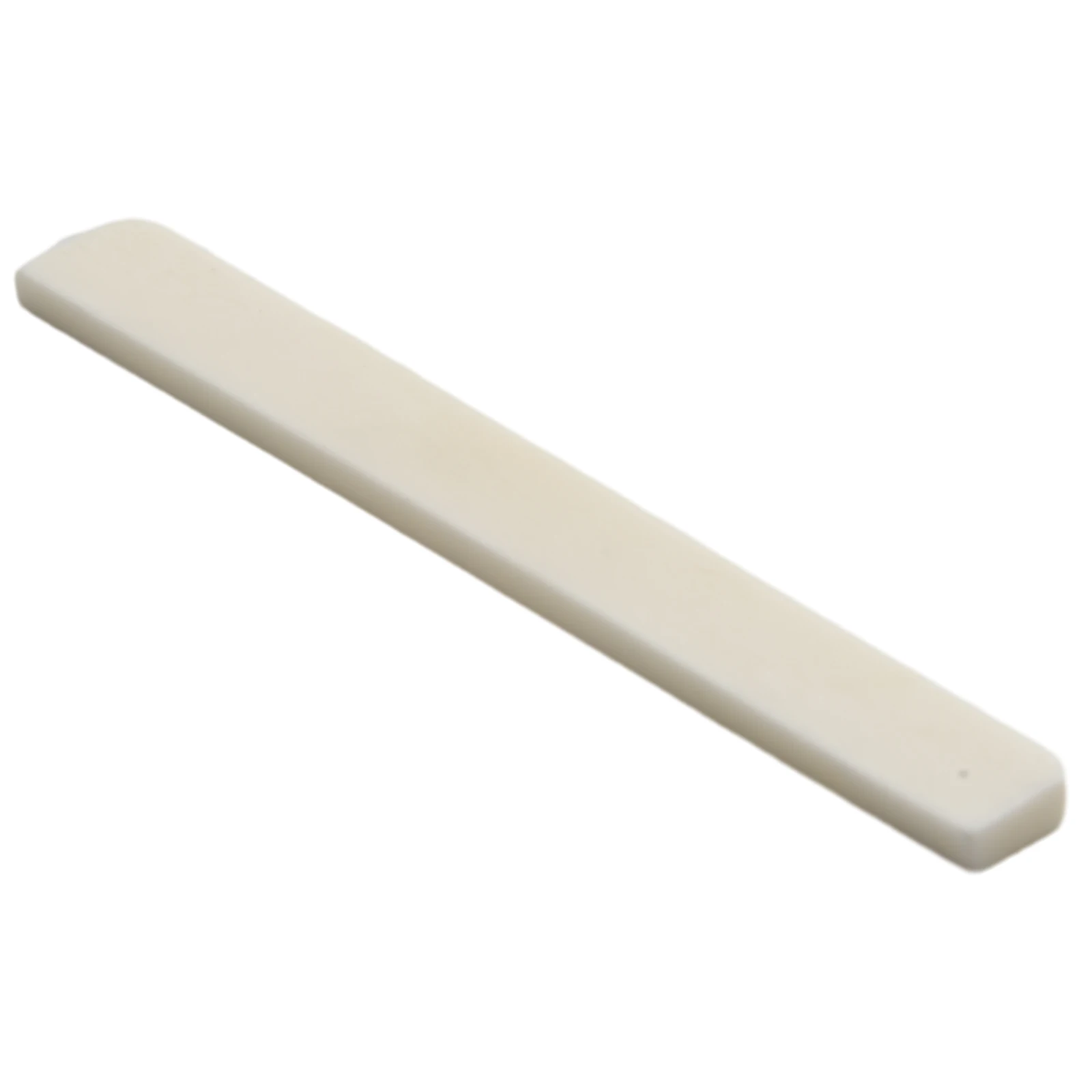 

Durable Practical Useful 100% Brand New High Quality Guitar Nut Real Bone 6 String 80mm Bone Bridge Guitar Saddle