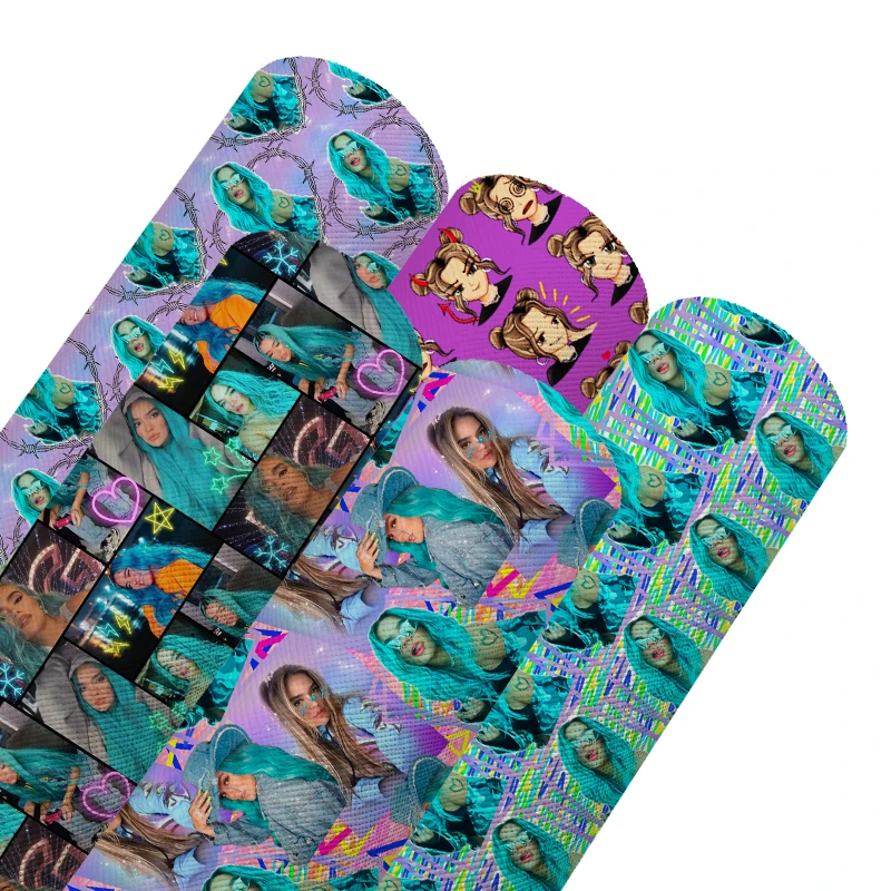 

20*134 см рулон «сделай сам», материал банта, мультяшный персонаж, принт, винил, синтетическая искусственная кожа, roll2728