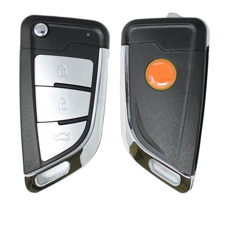 

Xhorse XEKF21EN Universal Super Key Fob Flip 3 Buttons Knife Style Built-In Super Chip For VVDI Key Tool