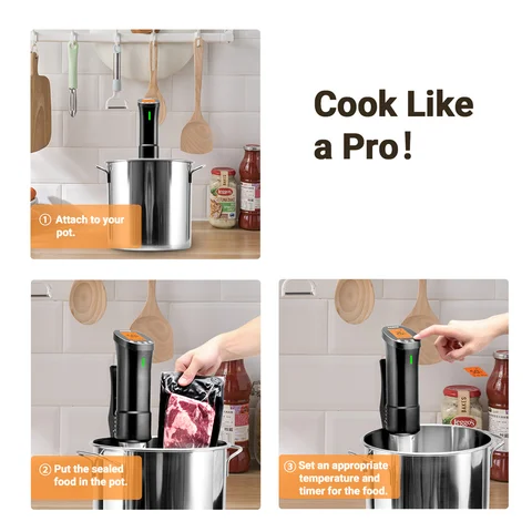 INKBIRD Sous Vide Cooker ISV-200W с цифровым управлением — фото товара