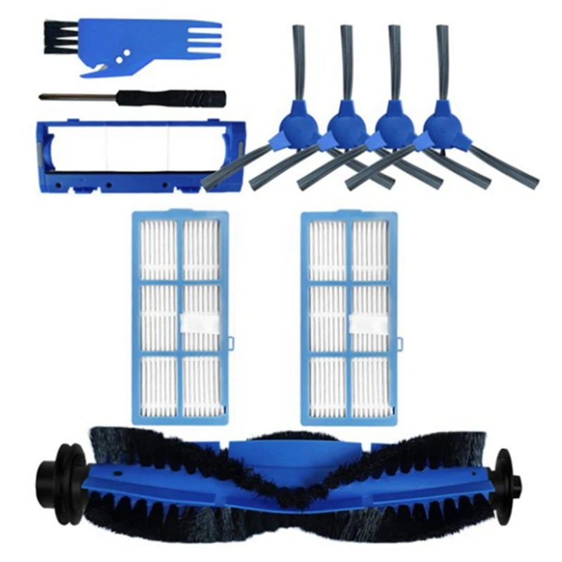 

For Goovi Sweeping Robot Accessories 1600Pa D380 D382 Main Brush Side Brush HEPA Filter Vacuum Cleaner Accessories