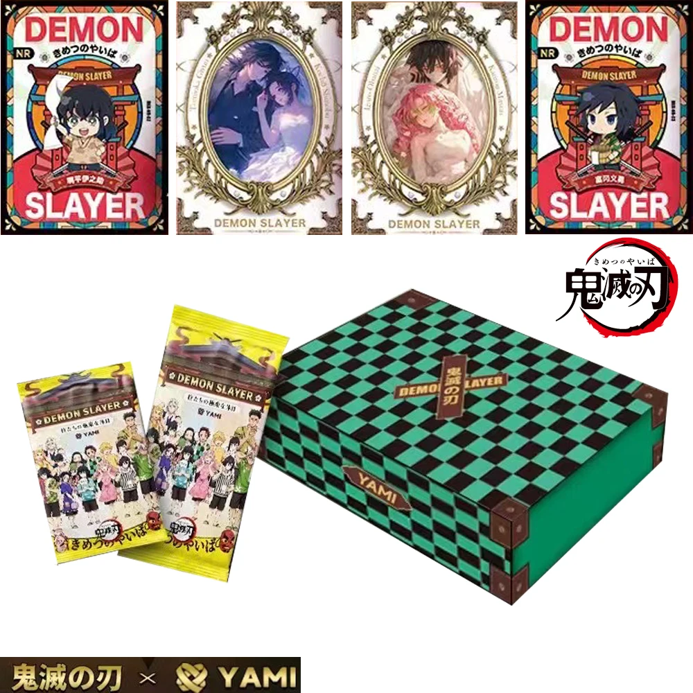 2024 Новейший чехол оптом YAMI Demon Slayer Card Wave 3 коллекционная коробка для карт Shinobu Nezuko