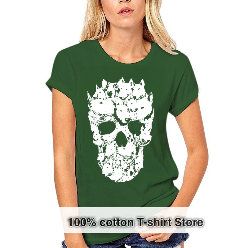 

Мужская футболка с рисунком Бультерьера, черепа, потрясающая футболка без рисунка, забавная футболка, новинка, футболка для женщин и мужчин,...