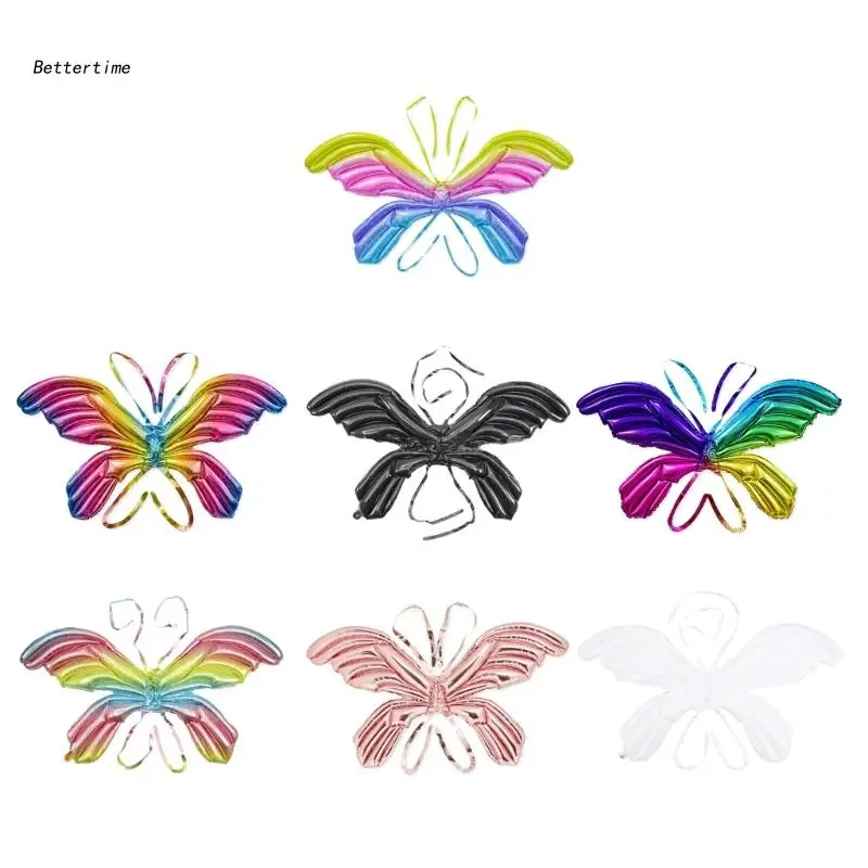

B36D Balloon Butterfly-Wing Costumes Wall Decors Wings Fairy Wings for Girls Halloween Cosplay-Angel Wing Performances Props