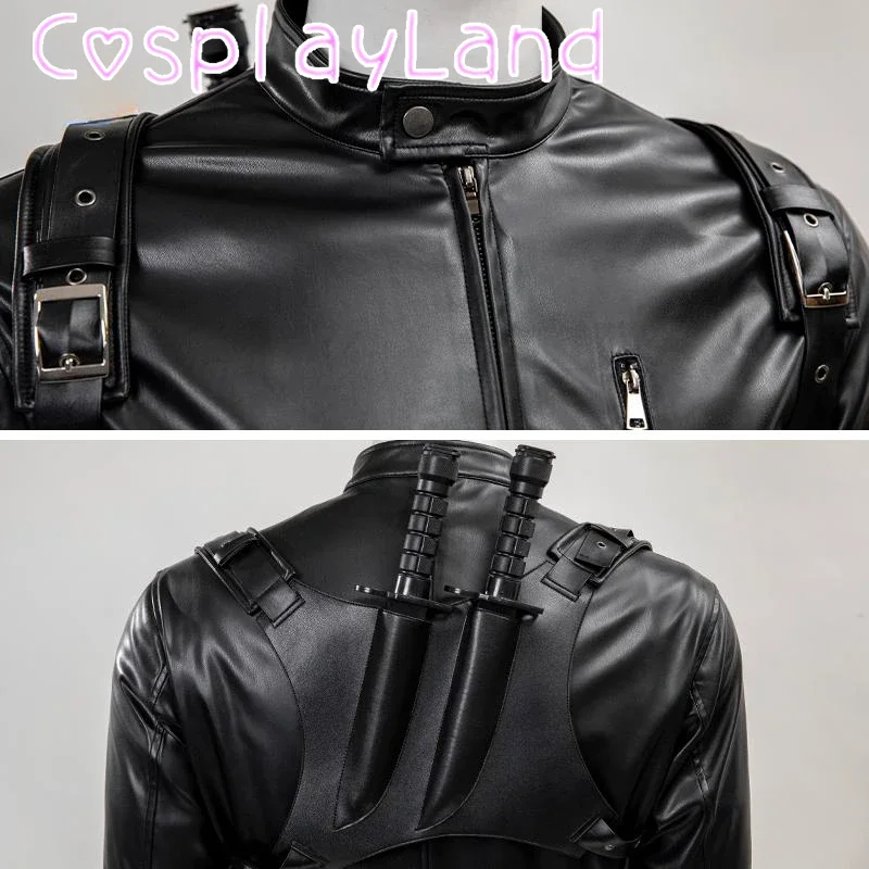 Костюм супергероя Баки Барнс для косплея зимнее солдатское кожаное пальто