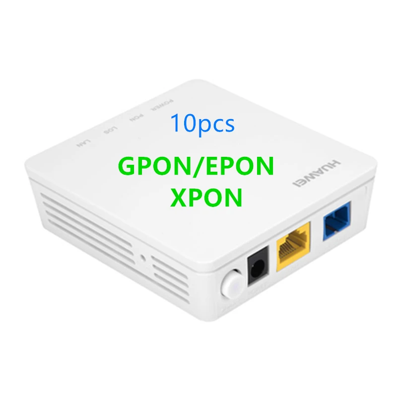 10 шт. б/у оригинальный модем Huawei GPON EPON XPON ONU ONT HG8310M FTTH 1GE LAN английская прошивка |