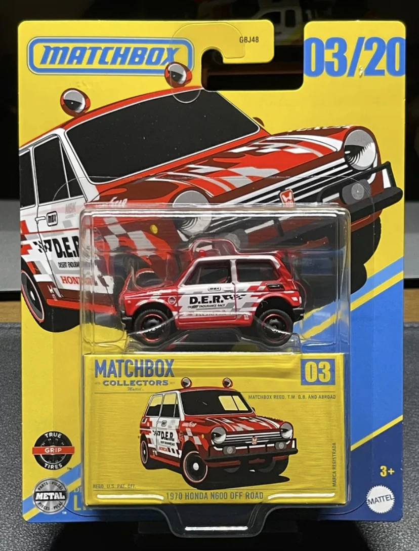 Маттел Matchbox Коллекционное авто Honda N600 1/64