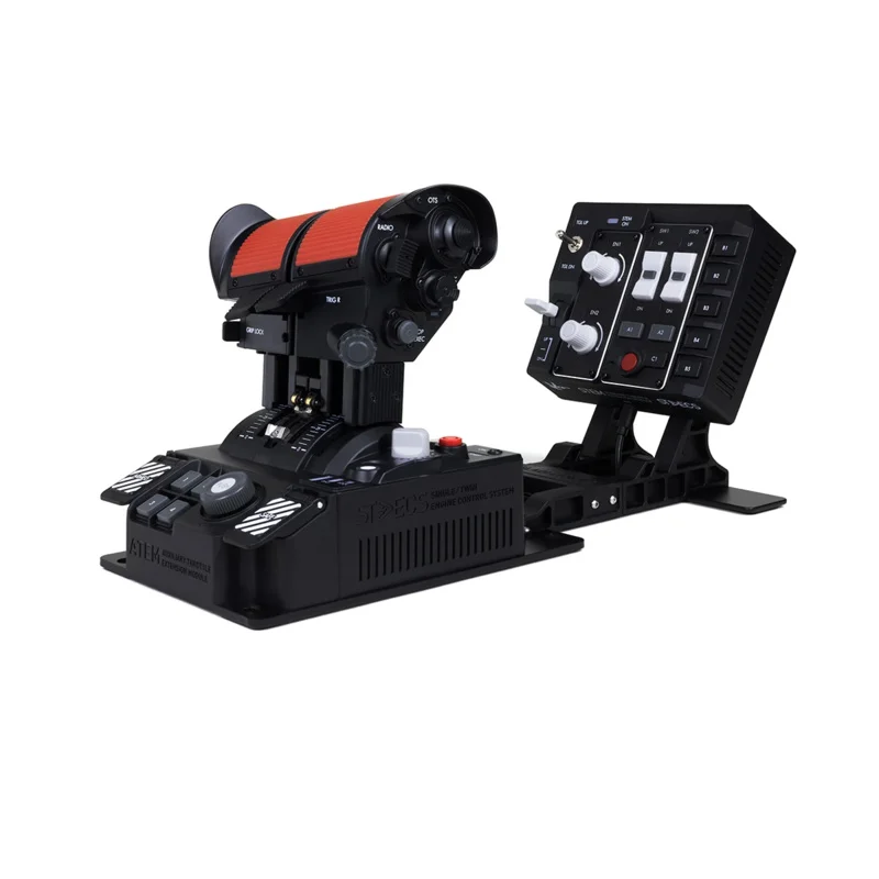 Верхняя дроссельная заслонка VKB STECS MAX с Dcs F16 F18 Симуляция полета Microsoft позиция