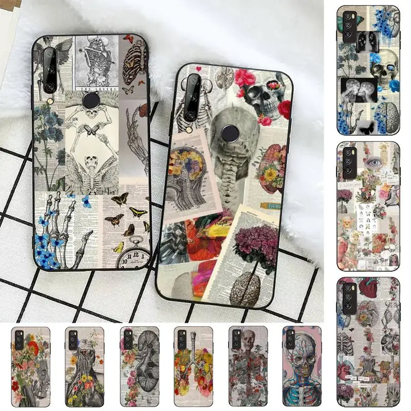 

Human Organs Heart Meridian Kidney Art Phone Case for Huawei Honor 10 i 8X C 5A 20 9 10 30 lite pro Voew 10 20 V30