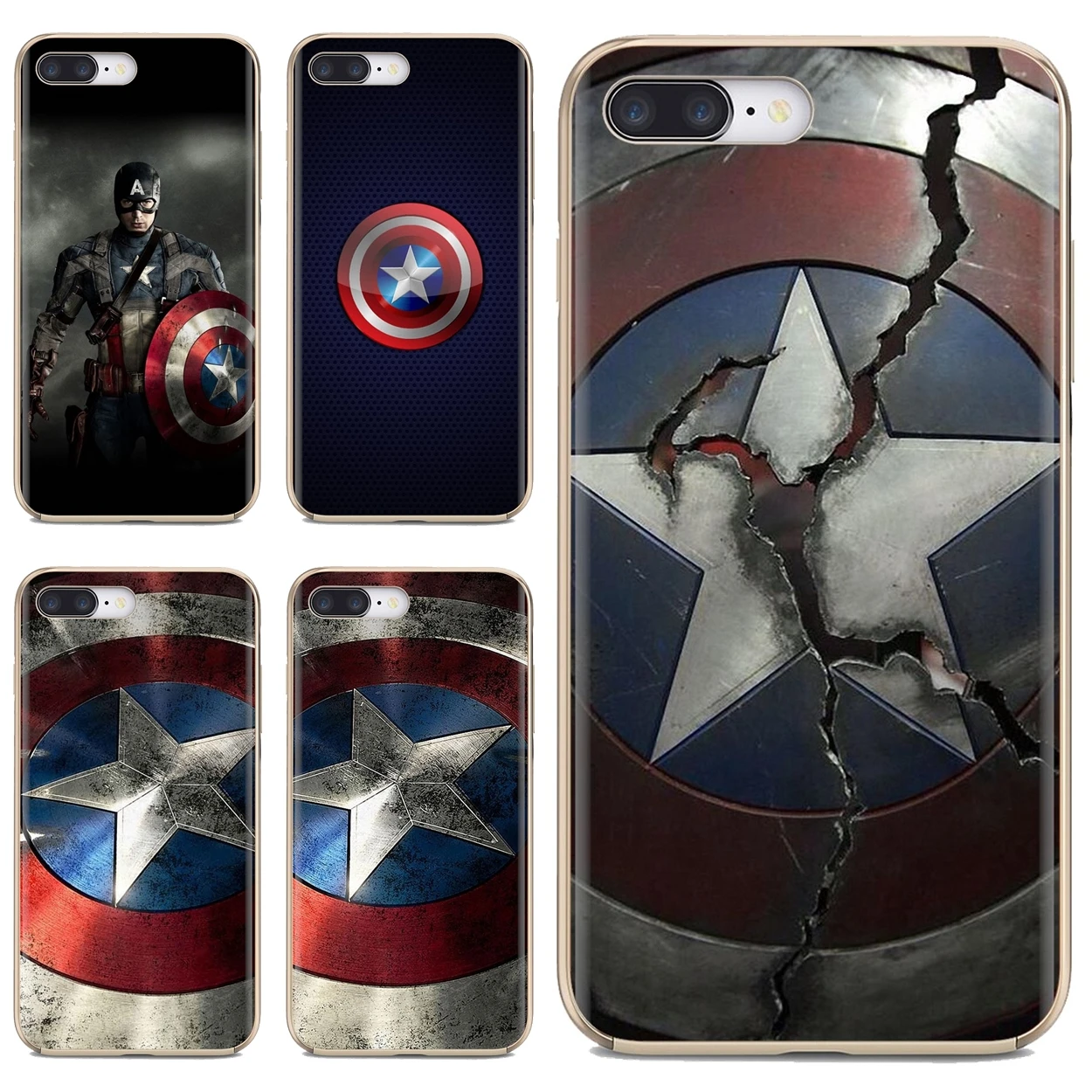 

For iPhone 10 11 12 13 Mini Pro 4S 5S SE 5C 6 6S 7 8 X XR XS Plus Max 2020 Soft Silicone Case Chris Evans Captain America Shield