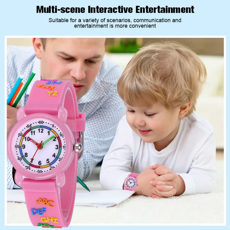 Kids Watches 3D Cute Cartoon Waterproof Silicone Children Toddler Wrist Watch for 3-10 Year Girls Boys Little Child Clock Gifts enlarge