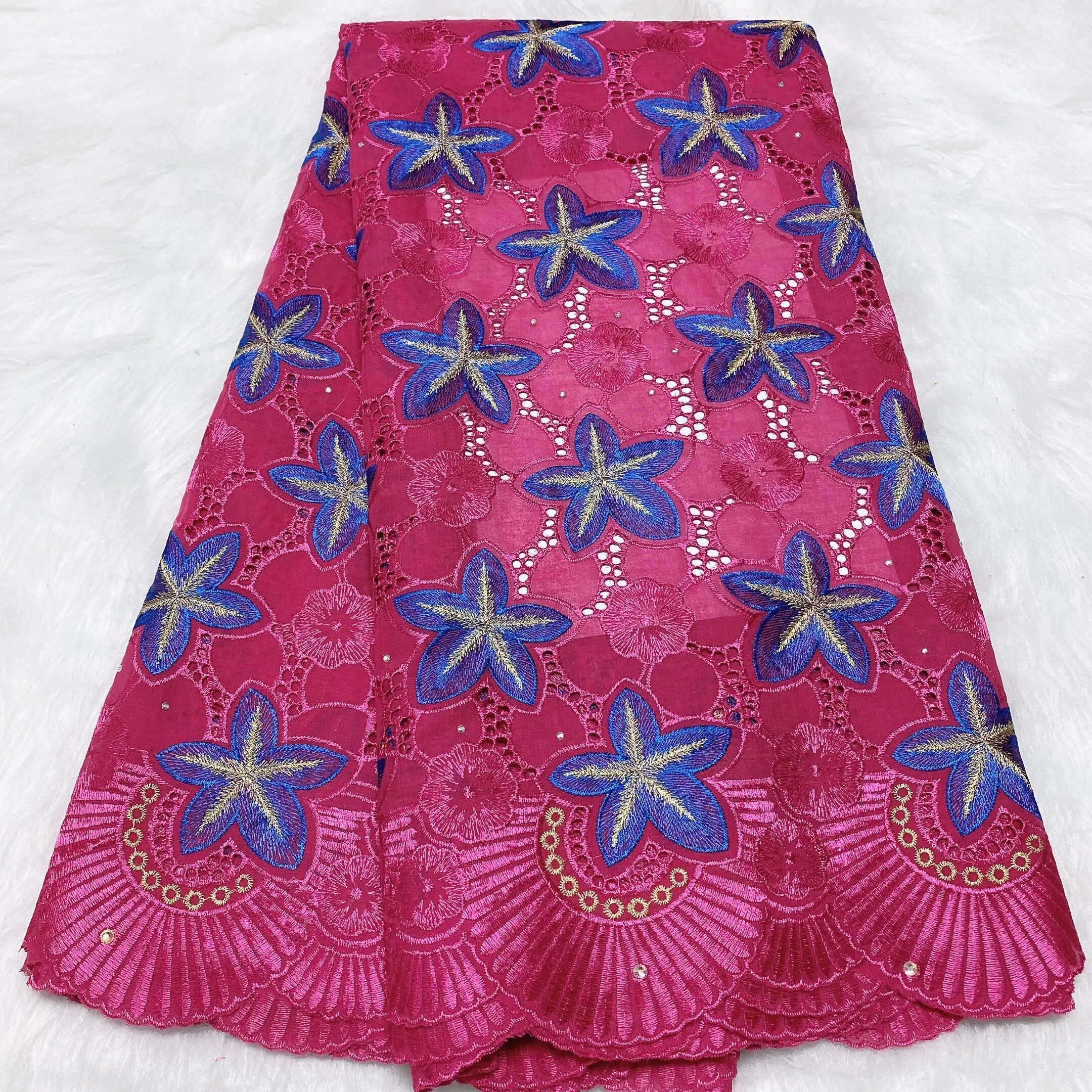 Сиреневый цвет супер красивое мягкое платье с вышивкой лица дизайн круга