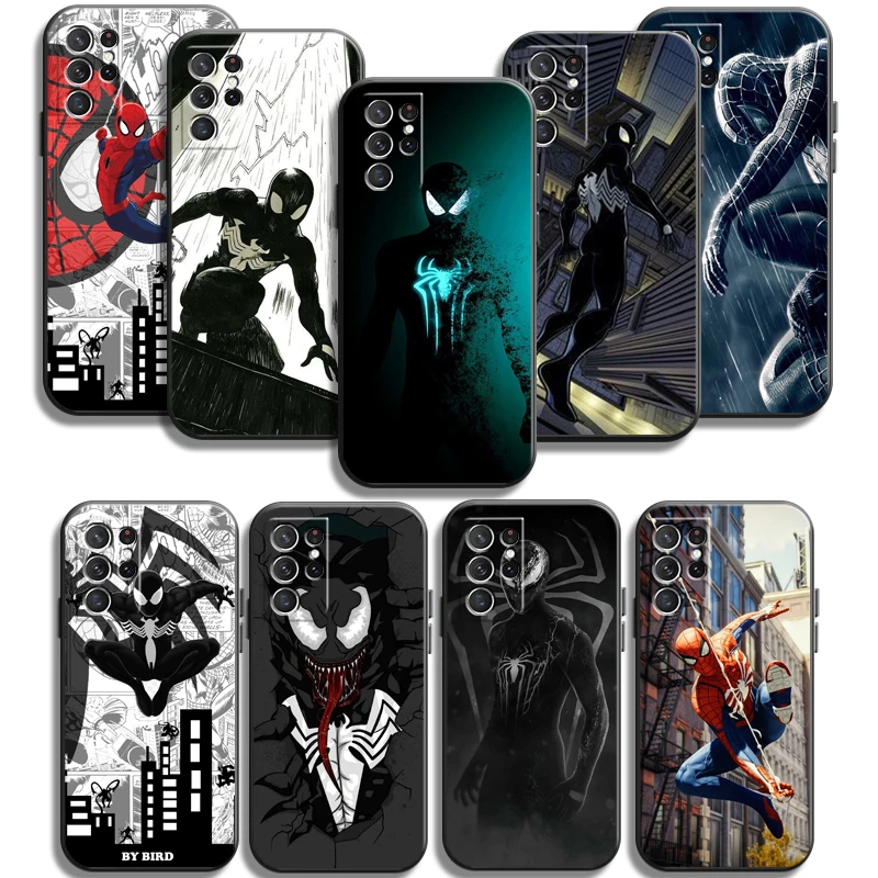 

Marvel Spiderman Phone Cases For Samsung Galaxy A31 A32 4G A32 5G A42 5G A20 A21 A22 4G 5G Funda Back Cover Coque Carcasa