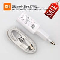 original xiaomi 5v2a charger usb micro fast charging adapter cable for redmi 4 4a 4x 5 3 3s note 3 4 4x 5 6xiao mi 4 note7pro