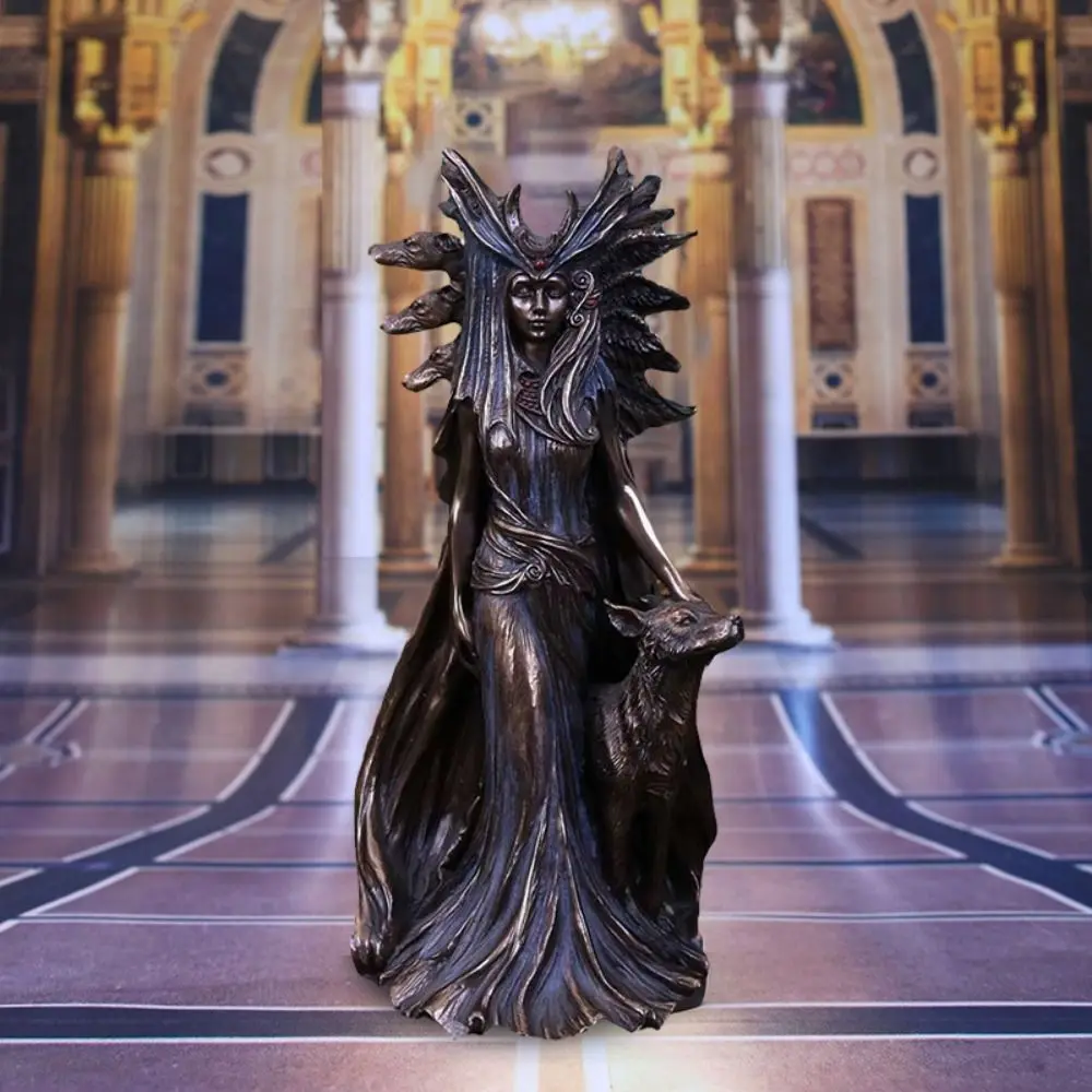 Многофункциональная современная художественная статуя греческой богини