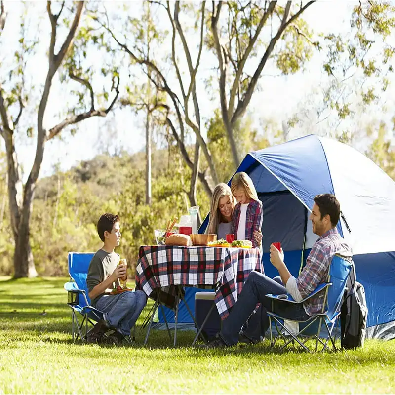

Купольная кемпинговая палатка, палатка на 6 человек для семейного кемпинга и походов на открытом воздухе, Улучшенная вентиляция, Кемпинговый газ, складной gri
