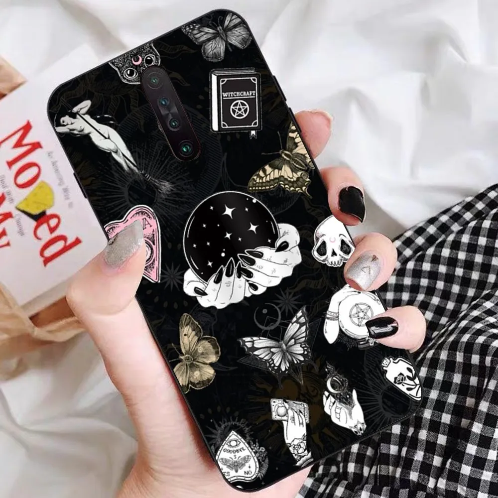 Чехол для телефона Witches Moon Tarot Mystery totem Redmi 5 6 7 8 9 10 plus pro A GO K20 K30 K40 F3 Fundas