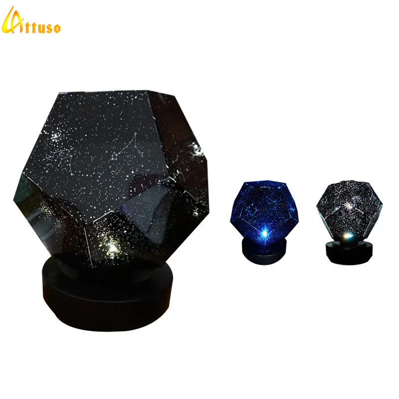 LED Star Projector Galaxy Lamp Starry Sky Night Light Table Lamp Space lighting Room Planetary Nightlight Planetar Gift For Kids